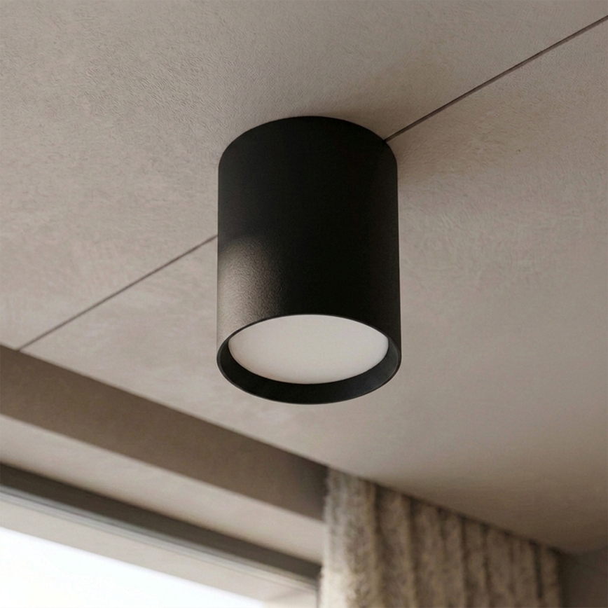 BRILAGI - Bodové svietidlo SMOOTH LONG 1xGX53/15W/230V 60x82 mm čierna