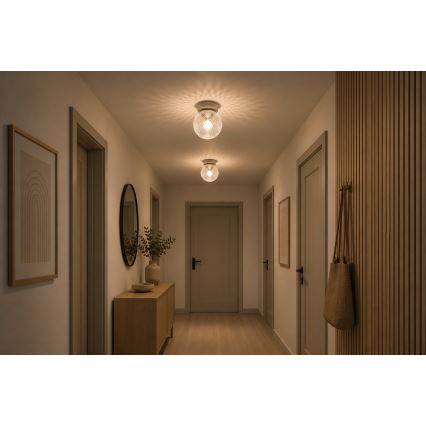Brilagi - Bodové svietidlo STELLA 1xE27/60W/230V béžová/zlatá