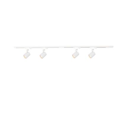 Brilagi - Bodové svietidlo v lištovom systéme HUSKY 4xGU10/10W/230V biela