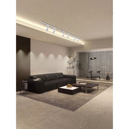 BRILAGI - Bodové svietidlo v lištovom systéme HUSKY 6xGU10/10W/230V 225 cm biela