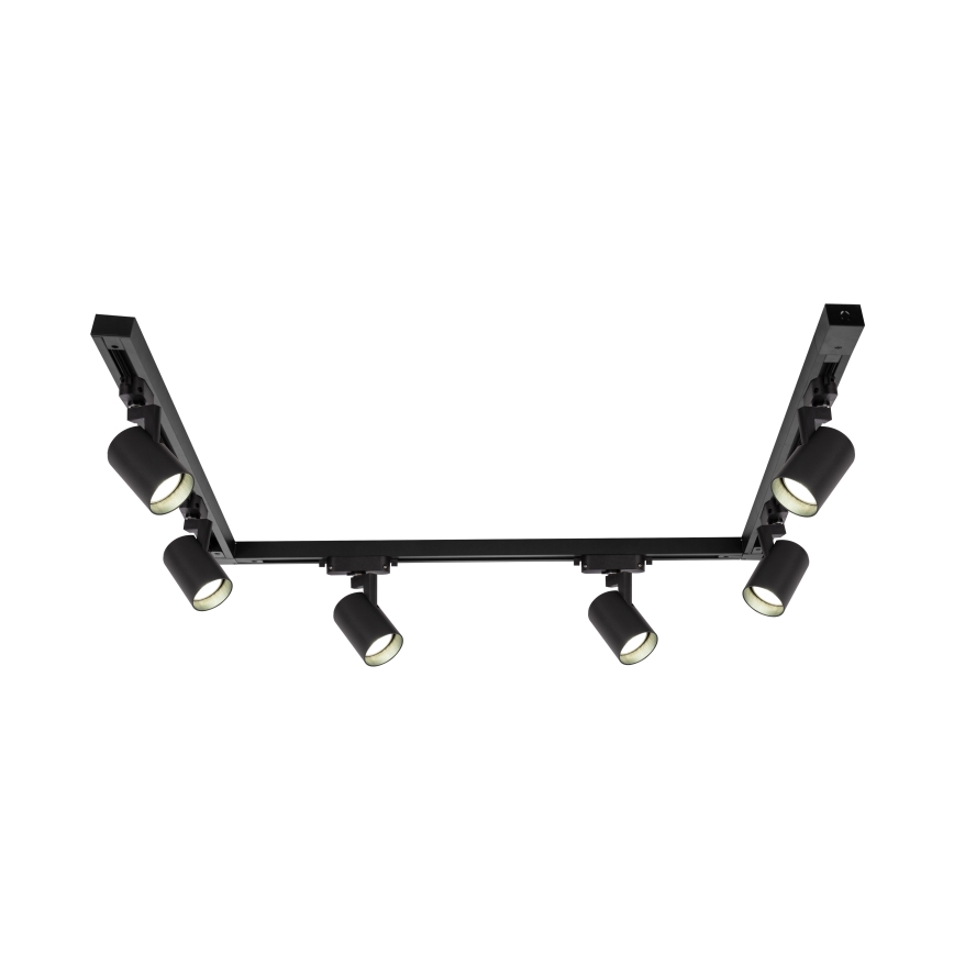 Brilagi - Bodové svietidlo v lištovom systéme HUSKY 6xGU10/10W/230V čierna