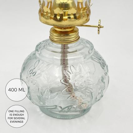 Brilagi - Číra petrolejová lampa MERLIN