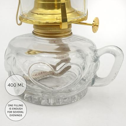 Brilagi - Číra petrolejová lampa MERLIN