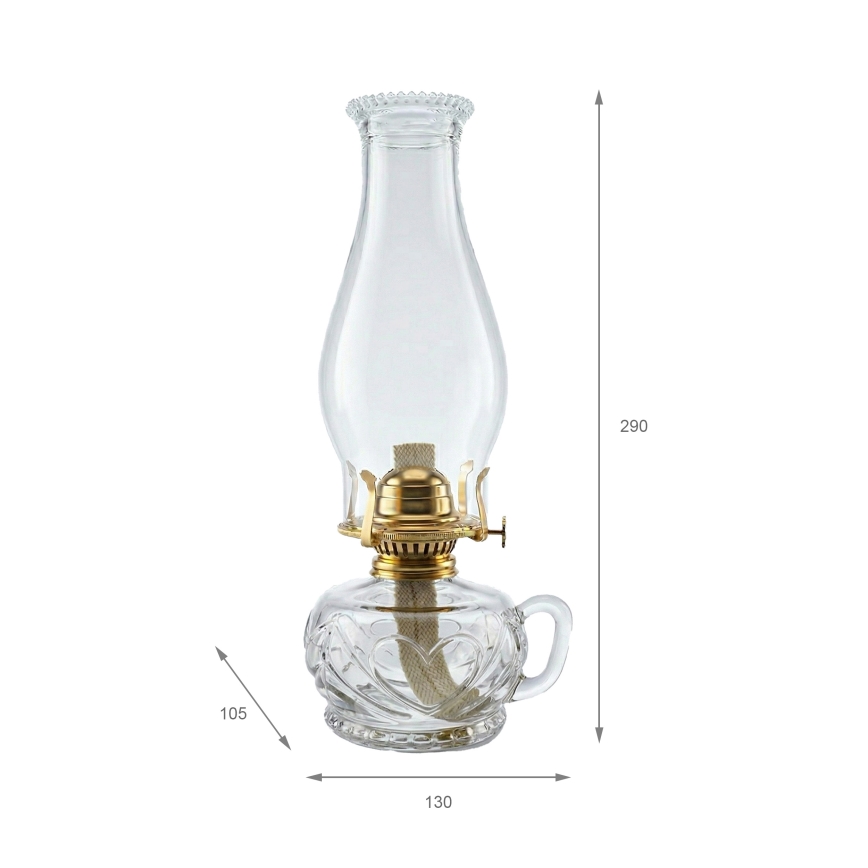 Brilagi - Číra petrolejová lampa MERLIN