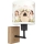 Brilagi - Detská nástenná lampa BOBO WOOD 1xE27/25W/230V dub/čierna/biela/ružová/víly