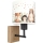 Brilagi - Detská nástenná lampa BOBO WOOD 1xE27/25W/230V dub/čierna/biela/zvieratká