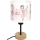 Brilagi - Detská stolná lampa BOBO WOOD 1xE27/25W/230V dub/čierna/biela/ružová/balerínky