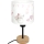 Brilagi - Detská stolná lampa BOBO WOOD 1xE27/25W/230V dub/čierna/krémová/zajačiky