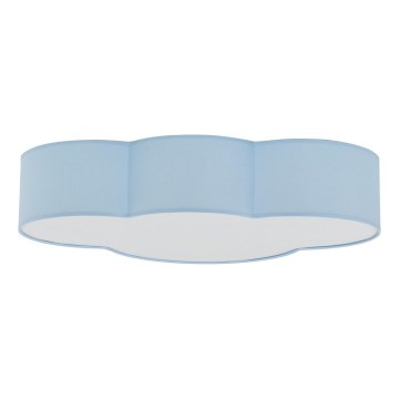 Brilagi - Detské stropné svietidlo NIMBUS 4xE27/15W/230V 46x63 cm modré