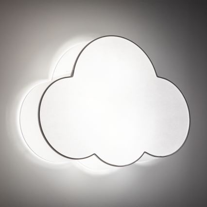 Brilagi - Detské stropné svietidlo NIMBUS 4xE27/15W/230V biela