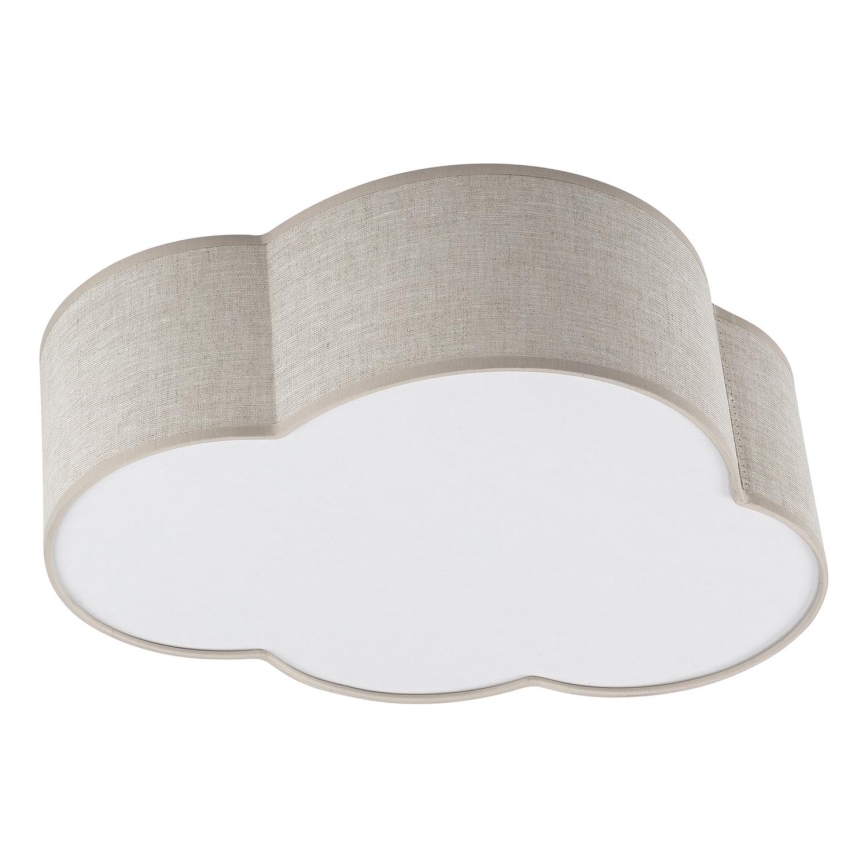 Brilagi - Detské stropné svietidlo NIMBUS LINEN 2xE27/15W/230V béžové