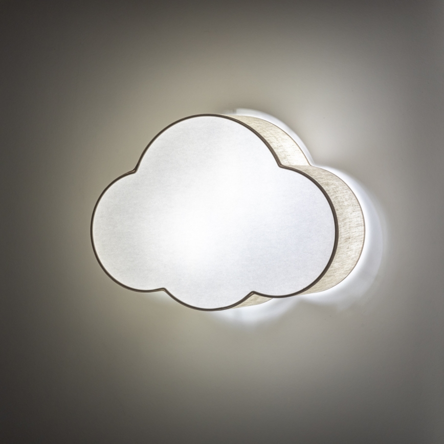 Brilagi - Detské stropné svietidlo NIMBUS MINI 2xE27/15W/230V 31x43 béžové