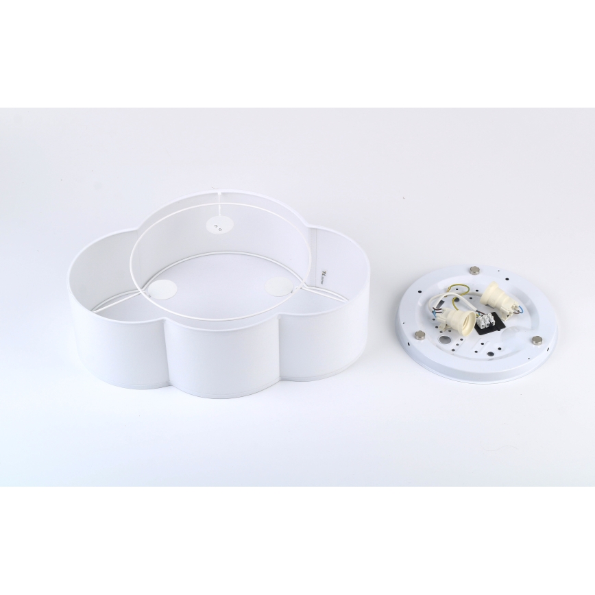 Brilagi - Detské stropné svietidlo NIMBUS MINI 2xE27/15W/230V 31x43 cm biela