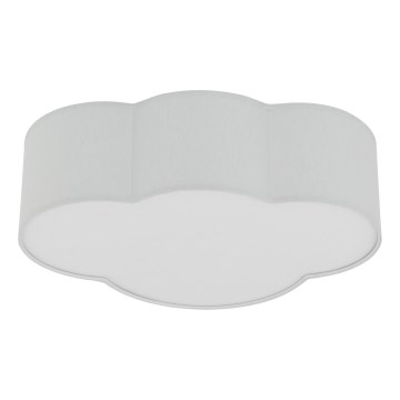 Brilagi - Detské stropné svietidlo NIMBUS MINI 2xE27/15W/230V 31x43 cm sivé
