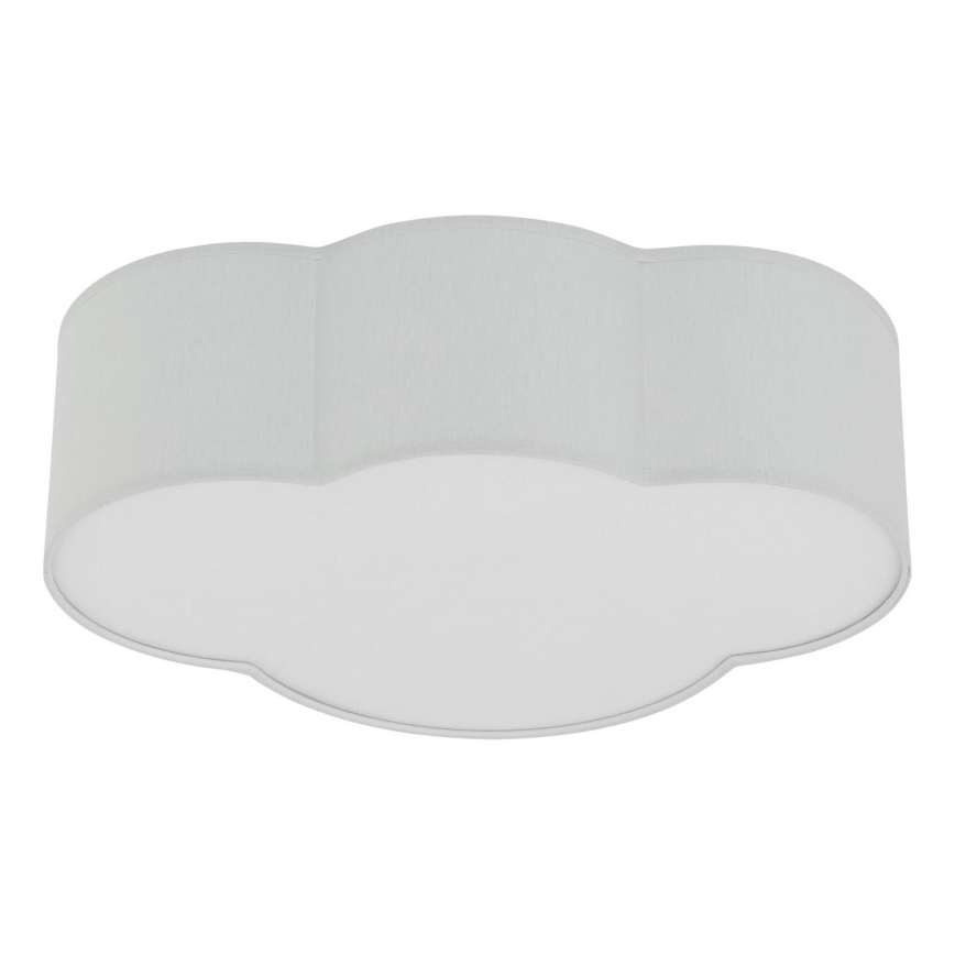 Brilagi - Detské stropné svietidlo NIMBUS MINI 2xE27/15W/230V 31x43 cm sivé