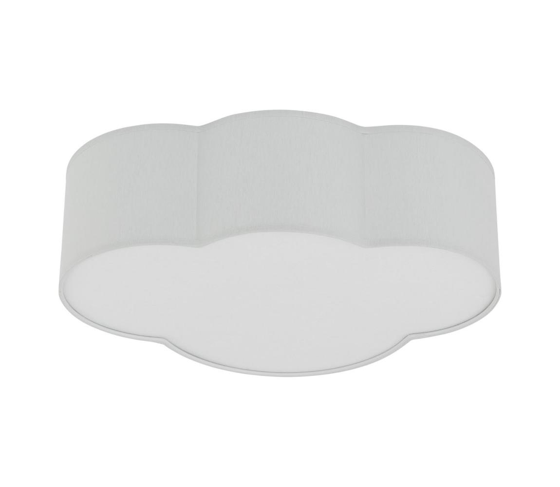 Brilagi - Detské stropné svietidlo NIMBUS MINI 2xE27/15W/230V 31x43 cm sivé 11228