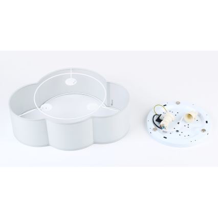 Brilagi - Detské stropné svietidlo NIMBUS MINI 2xE27/15W/230V 31x43 cm sivé