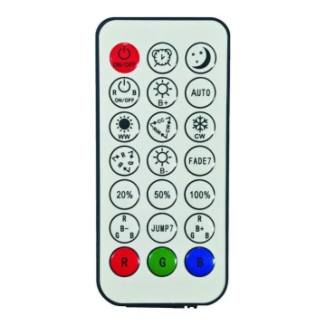 Brilagi - Diaľkové ovládanie ULTRA SLIM RGB 1xCR2025
