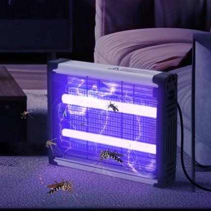 Brilagi - Elektrický lapač hmyzu 2xUV/4W/230V 50 m2