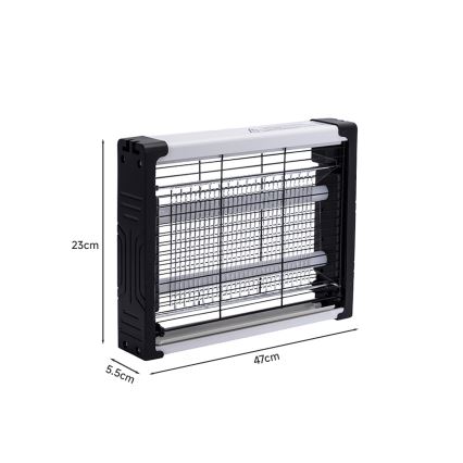 Brilagi - Elektrický lapač hmyzu 2xUV/4W/230V 50 m2