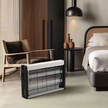 Brilagi - Elektrický lapač hmyzu 2×UV/20W/230V, vhodný na plochu do 100 m²
