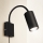 Brilagi - Flexibilná nástenná lampa SELE 1xGU10/30W/230V čierna