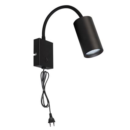 Brilagi - Flexibilná nástenná lampa SELE 1xGU10/30W/230V čierna