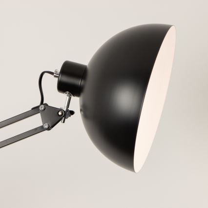 BRILAGI - Flexibilná stojacia lampa TASKER 1xE27/60W/230V 157 cm čierna