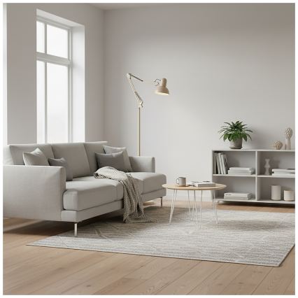Brilagi - Flexibilná stojacia lampa TASKER 1xE27/60W/230V 184 cm béžová