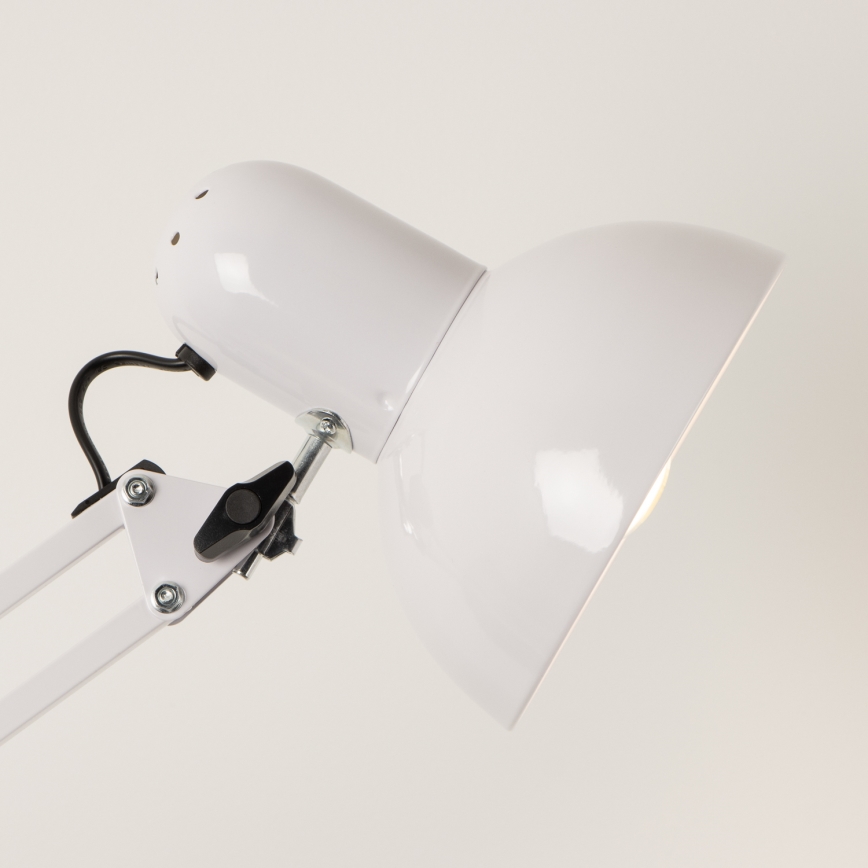 BRILAGI - Flexibilná stojacia lampa TASKER 1xE27/60W/230V 184 cm biela