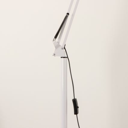 BRILAGI - Flexibilná stojacia lampa TASKER 1xE27/60W/230V 184 cm biela