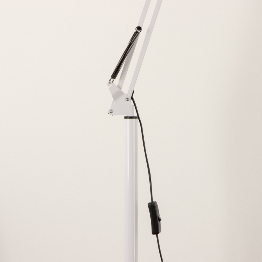 BRILAGI - Flexibilná stojacia lampa TASKER 1xE27/60W/230V 184 cm biela