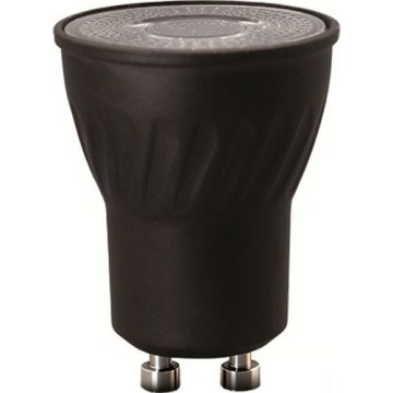 Brilagi - keramická LED žiarovka GU10/5W/230V 3000K čierna