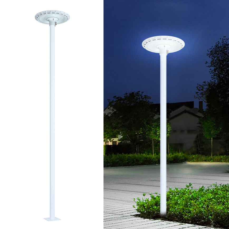 Brilagi - Kovová tyč pre stĺp vonkajšieho osvetlenia URBAN 3 m stožiar pr. 58 mm biela