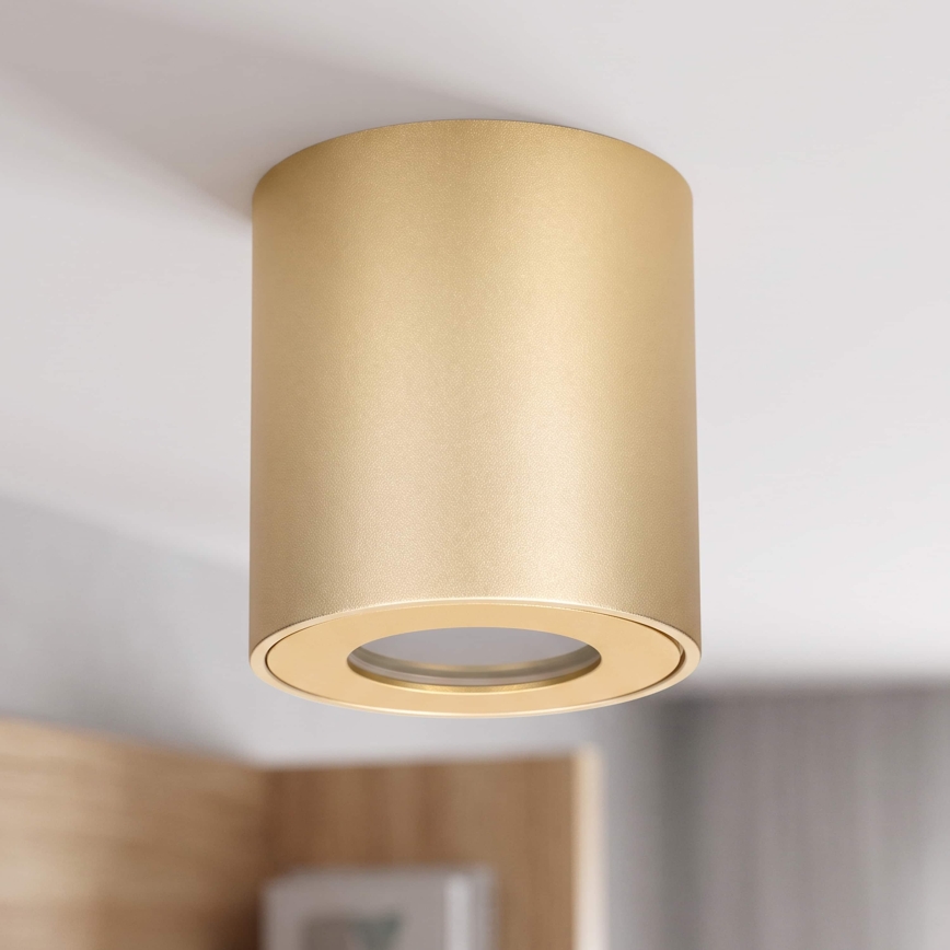 BRILAGI - Kúpeľňové bodové svietidlo MIA 1xGU10/30W/230V 84x80 mm zlatá IP54