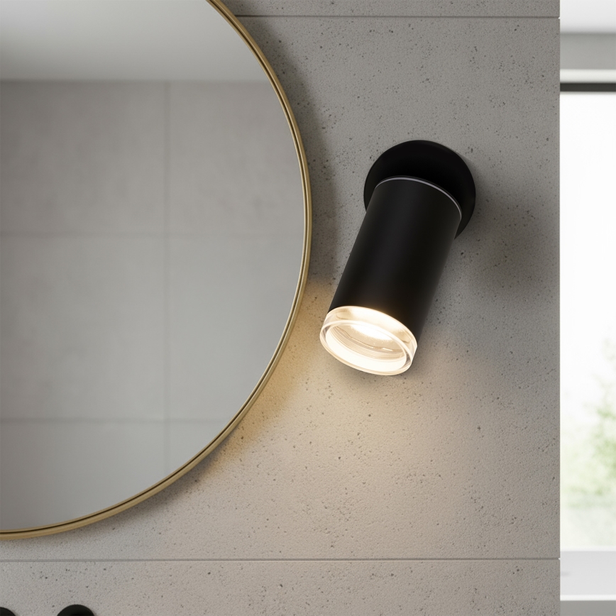 Brilagi - Kúpeľňové bodové svietidlo SELE 1xGU10/30W/230V IP44 čierna