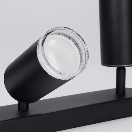Brilagi - Kúpeľňové bodové svietidlo SELE 3xGU10/30W/230V IP44 čierna
