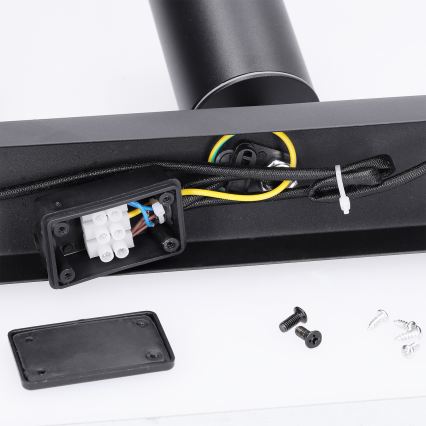 Brilagi - Kúpeľňové bodové svietidlo SELE 3xGU10/30W/230V IP44 čierna