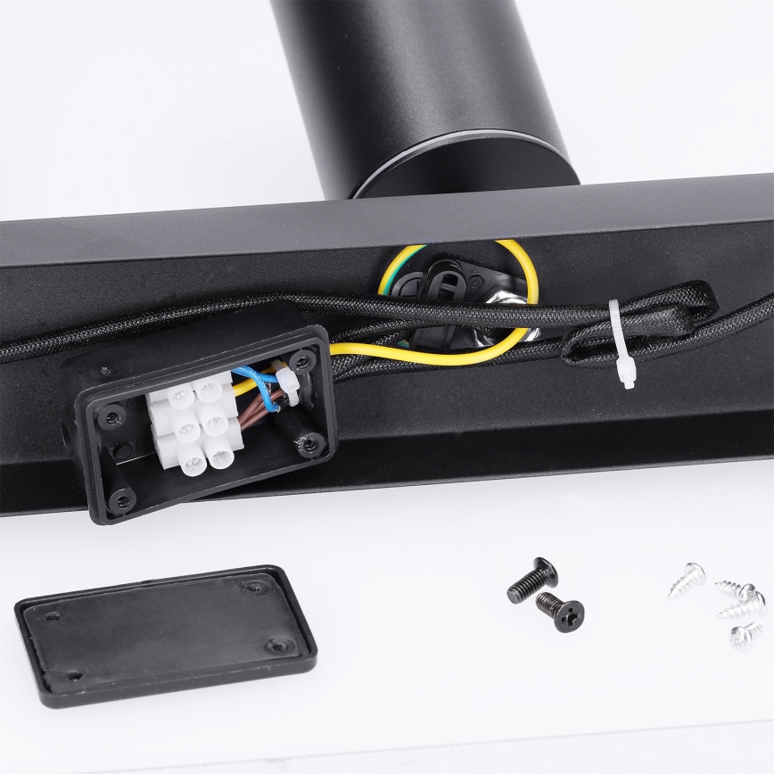 Brilagi - Kúpeľňové bodové svietidlo SELE 3xGU10/30W/230V IP44 čierna