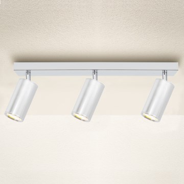 Brilagi - Kúpeľňové bodové svietidlo SELE 3xGU10/30W/230V IP44 lesklý chróm