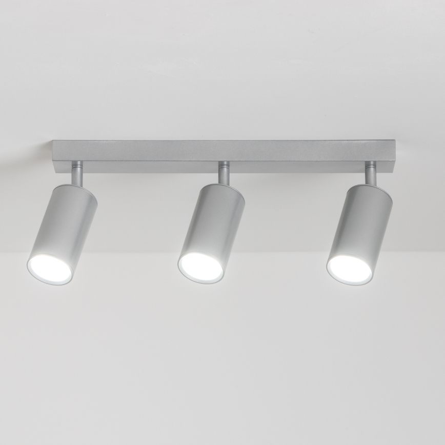 Brilagi - Kúpeľňové bodové svietidlo SELE 3xGU10/30W/230V IP44 strieborná