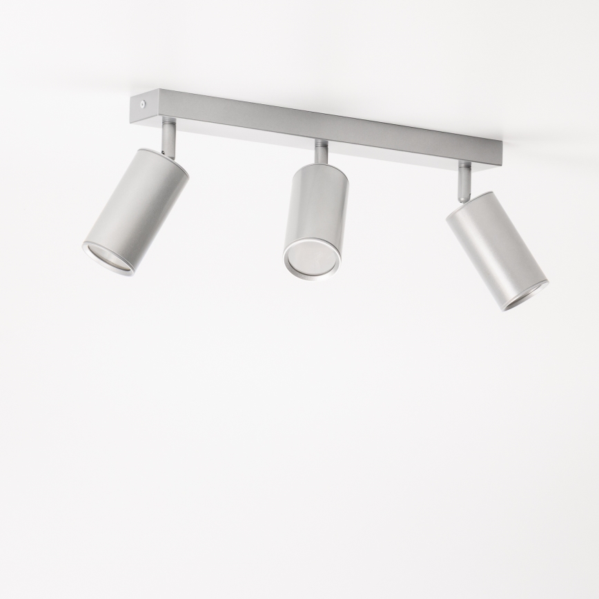 Brilagi - Kúpeľňové bodové svietidlo SELE 3xGU10/30W/230V IP44 strieborná