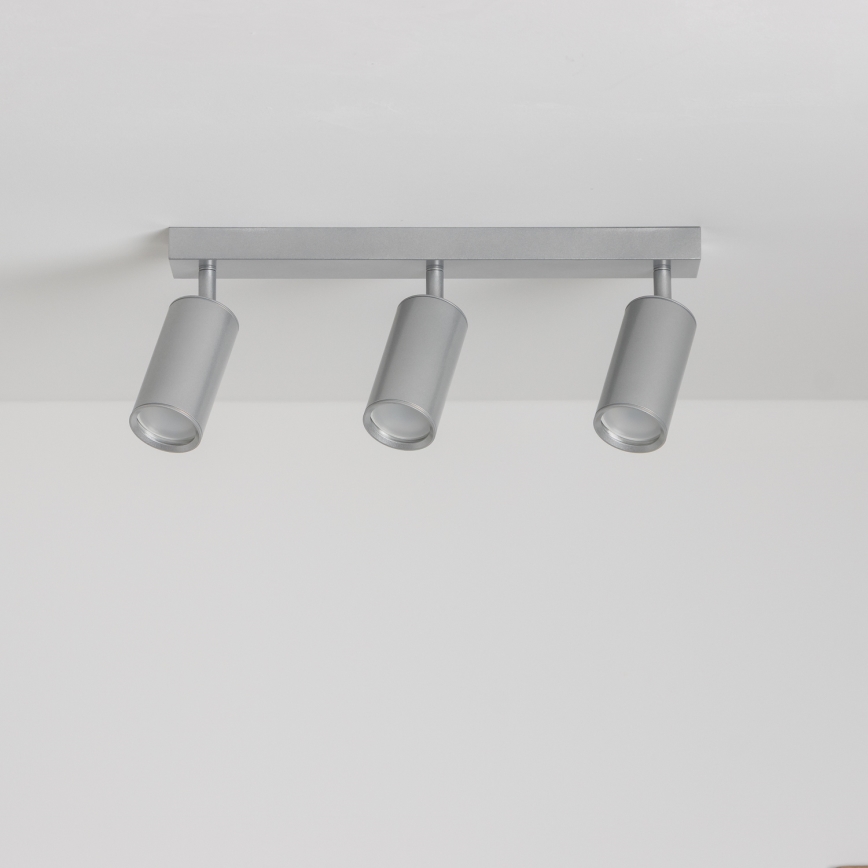 Brilagi - Kúpeľňové bodové svietidlo SELE 3xGU10/30W/230V IP44 strieborná