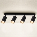 Brilagi - Kúpeľňové bodové svietidlo SELE 4xGU10/30W/230V IP44 čierna