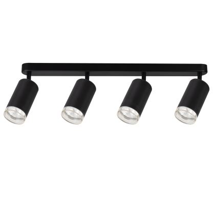 Brilagi - Kúpeľňové bodové svietidlo SELE 4xGU10/30W/230V IP44 čierna