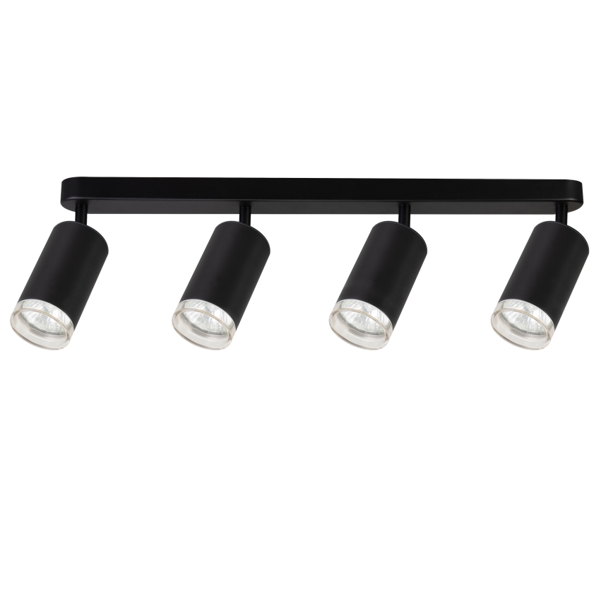 Brilagi - Kúpeľňové bodové svietidlo SELE 4xGU10/30W/230V IP44 čierna