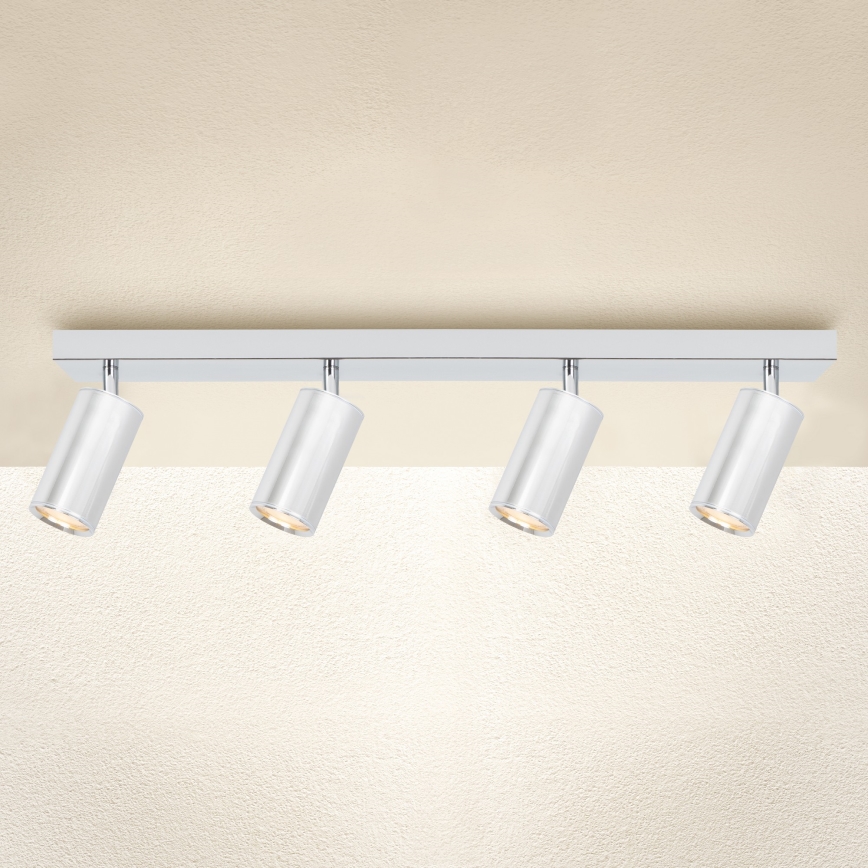 Brilagi - Kúpeľňové bodové svietidlo SELE 4xGU10/30W/230V IP44 lesklý chróm