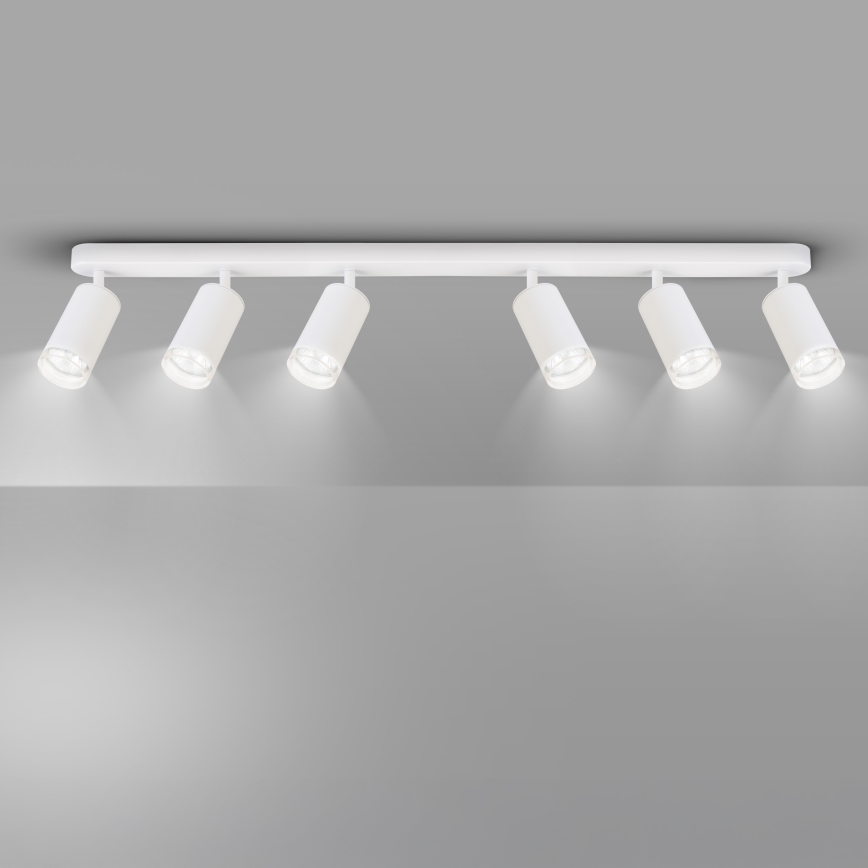 Brilagi - Kúpeľňové bodové svietidlo SELE 6xGU10/30W/230V IP44 biela