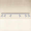 Brilagi - Kúpeľňové bodové svietidlo SELE 6xGU10/30W/230V IP44 strieborná