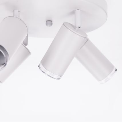Brilagi - Kúpeľňové bodové svietidlo SELE AQUA 4xGU10/30W/230V IP44 biela